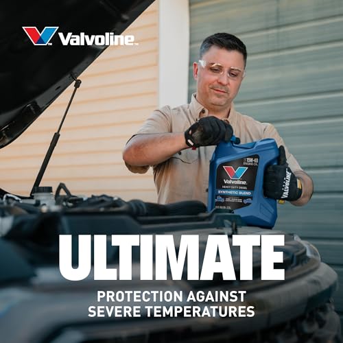 Image of Valvoline Heavy Duty Synthetic Blend 15W-40 Diesel Engine Oil 2.5 GA, Case of 2