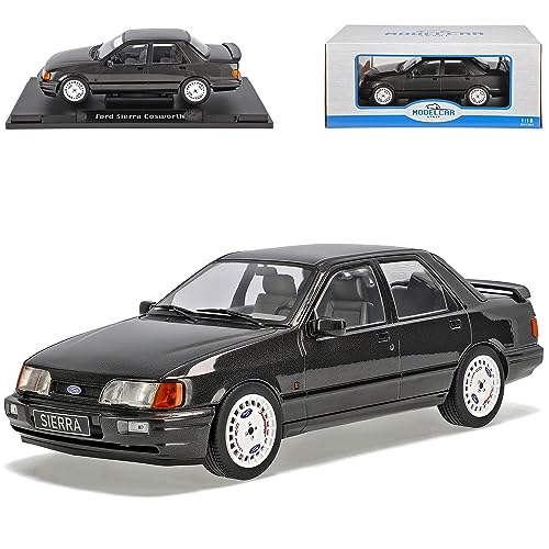 Generisch Ford Sierra RS Cosworth Limousine Dunkel Grau Metallic 1982-1993 1/18 Model Car Group Modell Auto