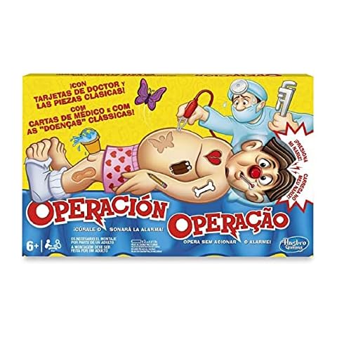 Juego de Operación Electrónico de Hasbro Gaming Cover