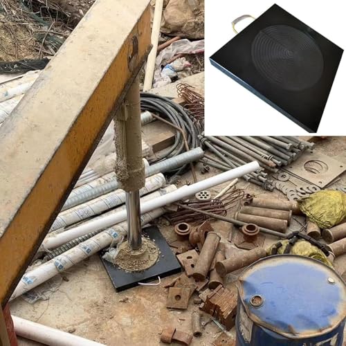Tapis de stabilisation pour grue carré 30x30x4 cm avec poignée pour camion