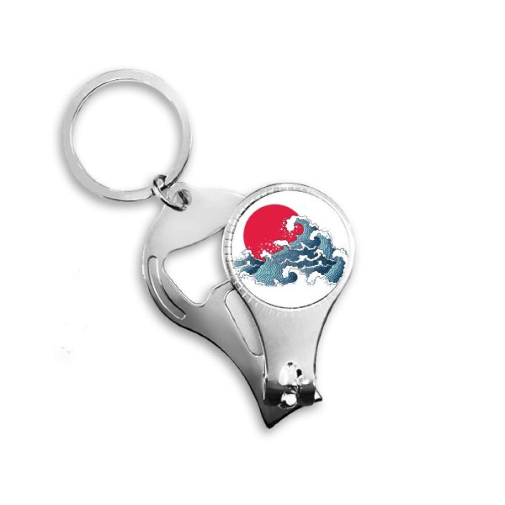 Anneau porte-clés avec coupe-ongles et décapsuleur pour toutes vos aventures