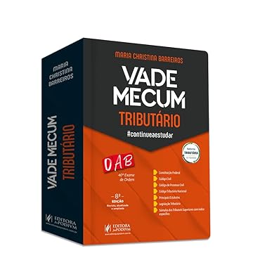 Capa do livro Vade Mecum Tributário - 40º Exame de Ordem