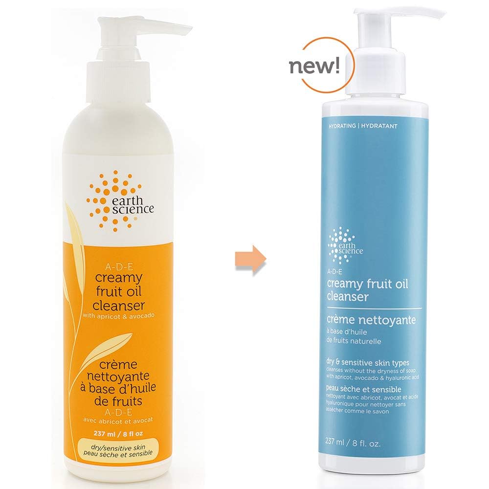 Amazon.com: EARTH SCIENCE - A-D-E Creamy Fruit Oil Face Cleanser