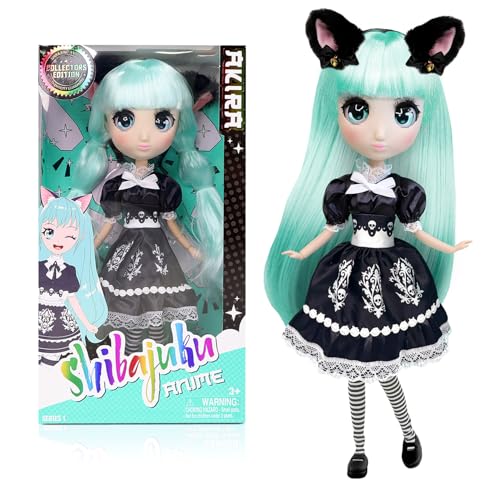 Muñeca Akira Shibajuku Anime 30 cm con accesorios miniatura 1