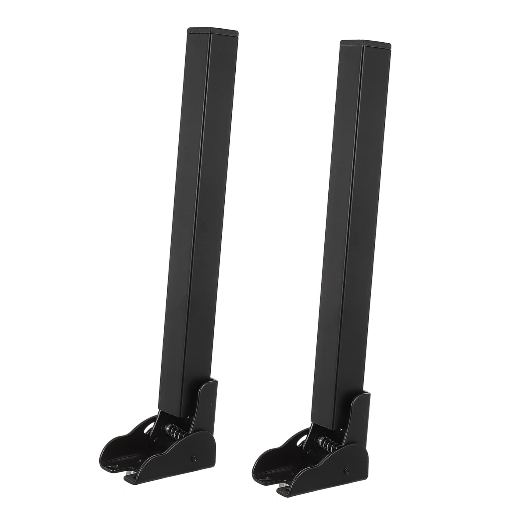 WOONEKY 2Pcs Sturdy Folding Sofa Bed Legs Hinge Fittings for Furniture Durable Support Brackets Height for DIY Projects and Sofa