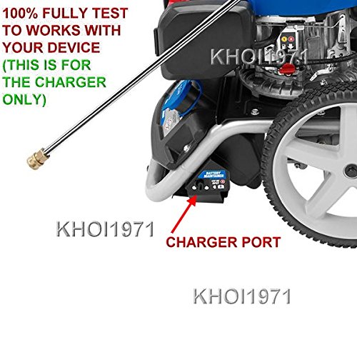 KHOI1971 Wall AC Power Adapter Starter Battery Charger Cable Compatible with Powerstroke Subaru EA190V Pressure Washer 3100 psi 2.4 GPM Charger AC Adapter NOT Created or Sold by Powerstroke