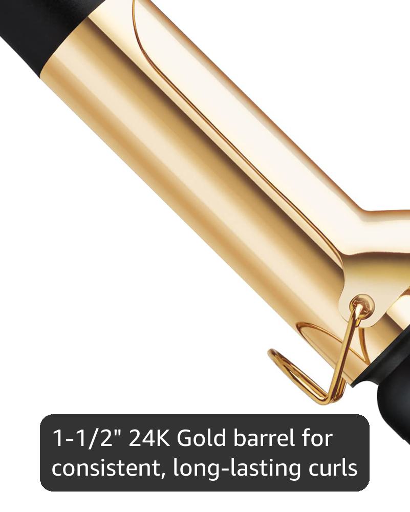HOT TOOLS Professional 24K Gold 1-1/2'' Digital Curling Iron, 1 ct.