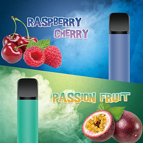 SKIRA-Disposable-Vape-Pen-No-Nicotine-500-Puff-Bar-Disposable-E-Cigarette-Starter-Kit-2500puffs-in-Total-Pack-of-5