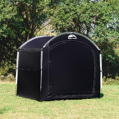 Happy Travel XXL FOR 4 OR 5 BIKES-BLACK Bike Storage Shed Tent,Outdoor Portable Bicycle Storage Sheds thumb #6