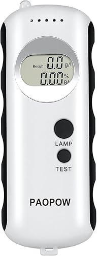 Probador de alcohol, alcoholímetro, probador de alcohol personal, detector digital de alcohol de grado profesional para uso personal