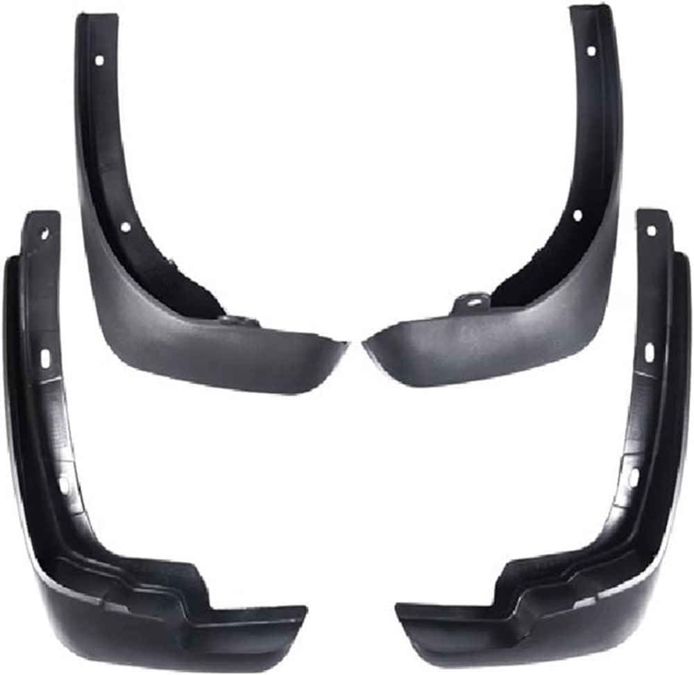 NYSLDSCO 4Pcs Premium Mud Flaps for Nissan Tiida Pulsar C12 Hayon 2012~2014 2e Front and Rear Splash Guards Durable Mudguards Protection Against Road Debris
