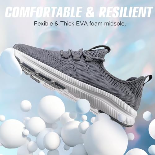 Image of ZYEN Wide Toe Box Shoes Women Non-Slip Ultra Light Running Sneakers Extra Wide Feet Arch Support Walking Shoes Tennis Diabetes Breathable Gym Workouts 6-12