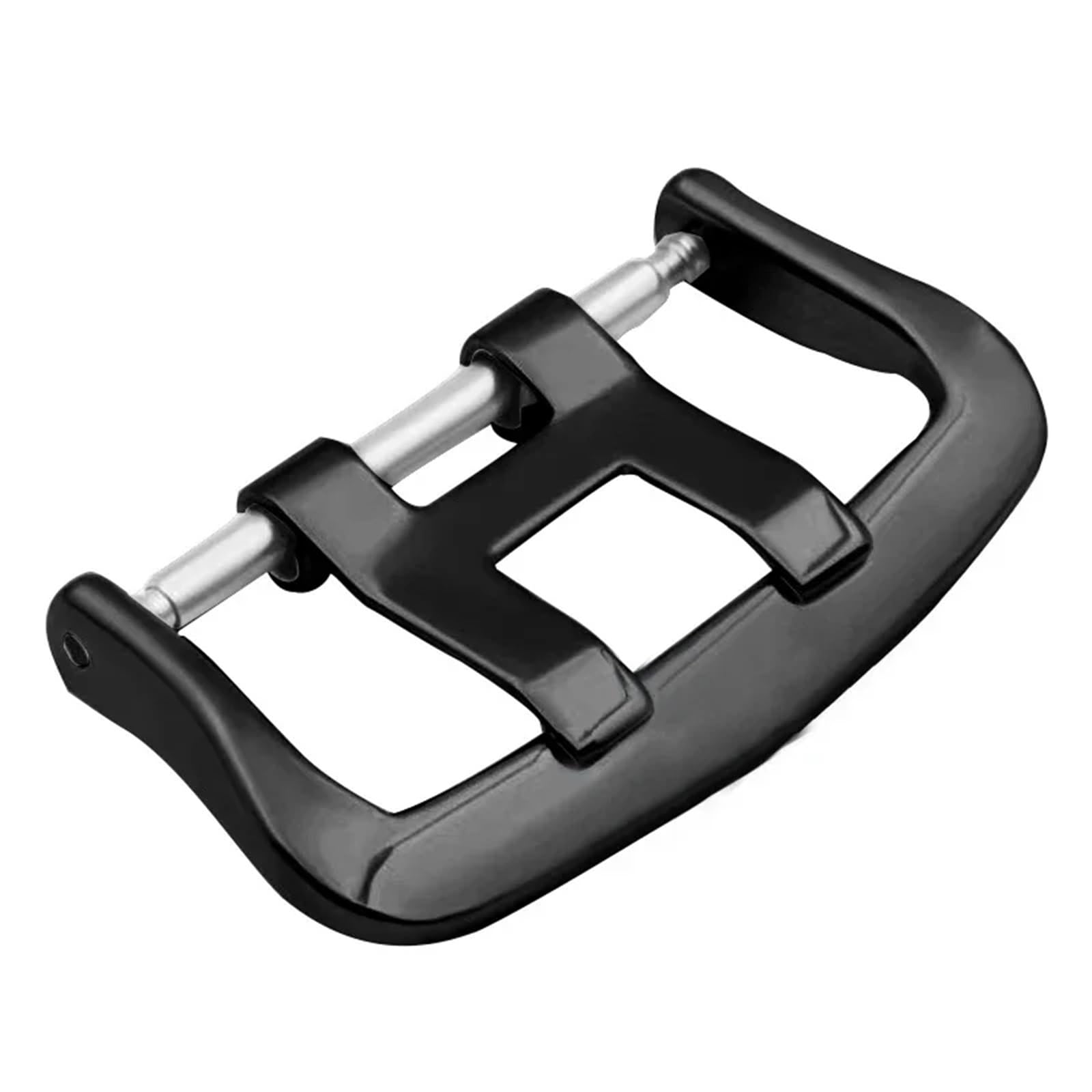 BAOBEIMAO Watch Band Strap Buckle Fit For GA110/700 GW8900/9400 GG1000 DW5600/6900 GW-M5610 Bracelet Acessories Metal Clasp 19mm 21mm 22mm(B-black-22mm)