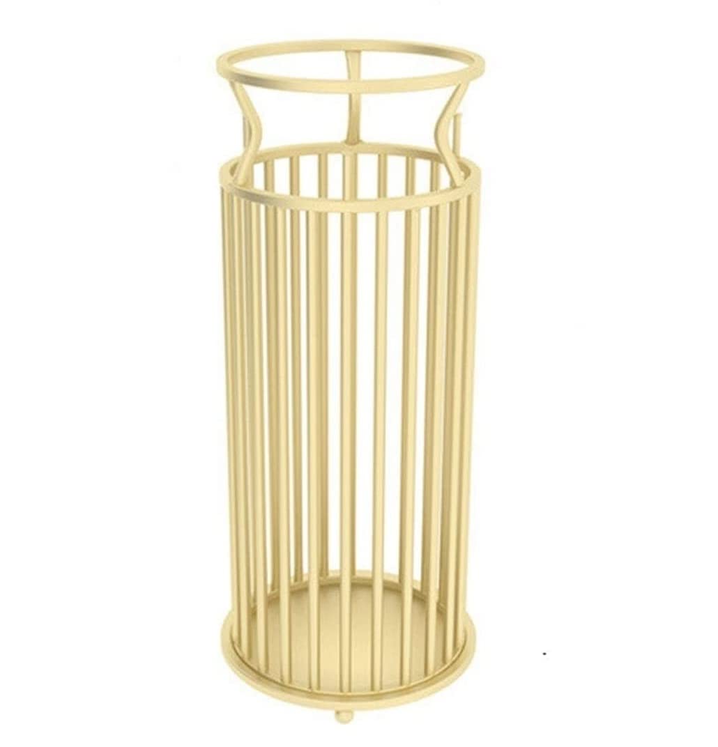HAFUNE Umbrellas Stand Nordic Iron Umbrella Stand Umbrella Rack Holder Home Umbrella Storage Rack Umbrella Tube for Foyer Entrance Home Office Umbrella Holder, 22*58cm, Gold