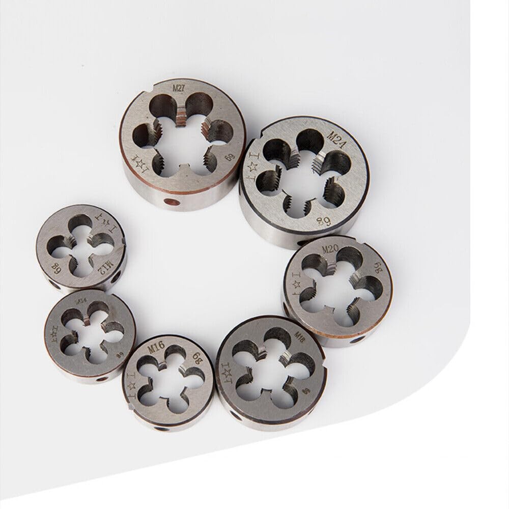 Troquel de roscar a derechas para roscar a máquina Matrices de roscado métrico izquierdo M2 a M52(M52 x 1.5 (Outside Ø90mm))
