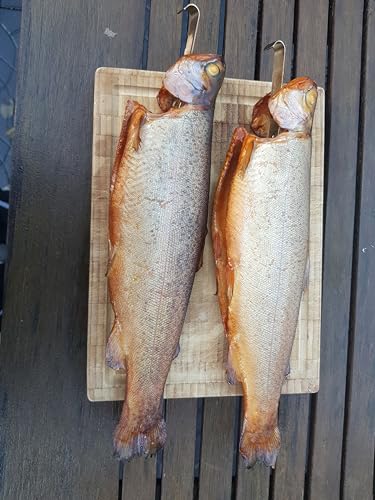 Räuchermehl/Räucherspäne SET Whisky-Mix mit zwei Klassikern Buche und Hickory sowie 3 Exoten aus Barriquefässern Brandy und, Fino plus Whisky-Räuchermehl zusammen 5X 200g zusammen1 Kg BBQ