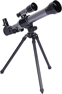 Gift Telescopes for Astronomy 20X 30X 40X Telescope for Kids Beginners with Adjustable Tripod 3X Barlow Lens and Moon Filter, Hd Refractor Telescope