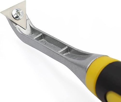 Miniatura 2 de Raspador multiusos de pintura de carburo con raspador de forma triangular, raspadores de mano, para quitar pintura, pegamento, barniz óxido,