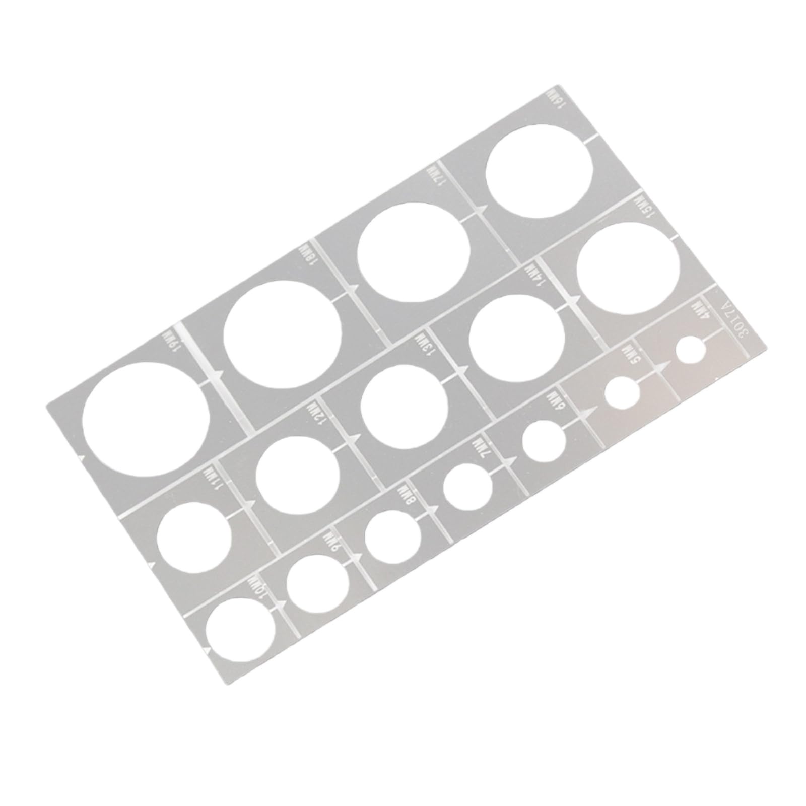 Model Coloring Tool Tanks Model Roadwheel Rims Sprayer Stencil Template Tool Featuring Accurate Measurement Stencil Templates for Painting