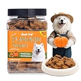 Just Try 15 OZ Pumpkin Dog Treats Biscuits Digestive Support Gut Health Training Treats Healthy Dog Treats