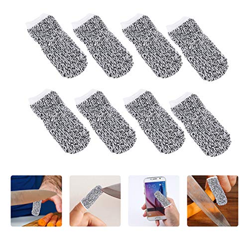 Healifty Resistente Ao Corte Dedo Dedeiras Luvas Dedo Protetores Guardas para O Trabalho Na Cozinha