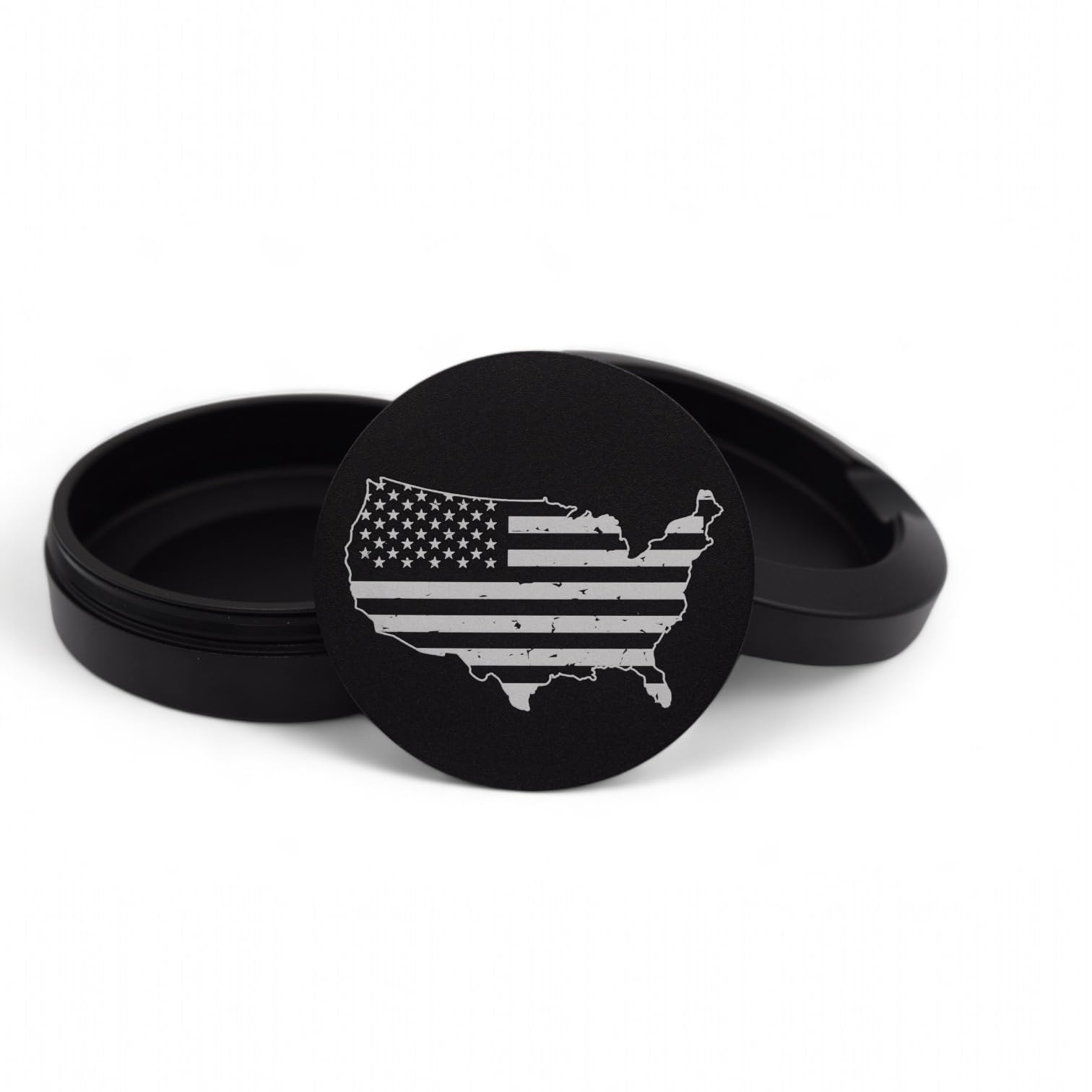 Truculent Collection, Stars and Stripes - Metal Container for Zyn | Snus Can | Metal Can for Zyn | Can for Zyn Pouches | Holder for Zyn | Metal Can | Smell Proof Container | Gift For Him