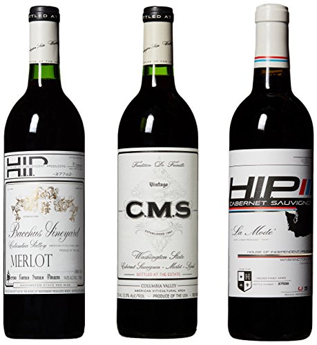 Hedges Family Estate Washington Reds Mixed Wine Pack, 3 x 750 mL