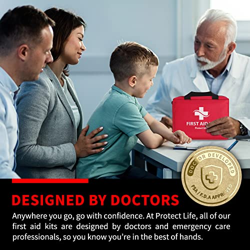 First Aid Kit For Home/Businesses (200 Piece) Emergency Kit/Travel First Aid Kit For Car. Small First Aid Kit. Home First Aid Kit Bag Survival/Medical Kit. Car First Aid Kit/First Aid Kits Travel #TOP1