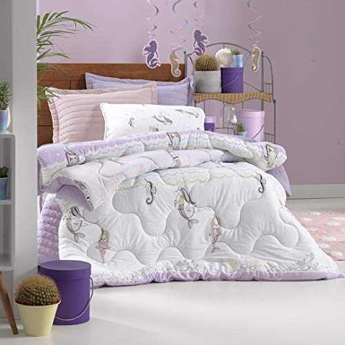 Jogo Roupa de Cama Mundo Kids - Solteiro Altenburg, Sereia Style