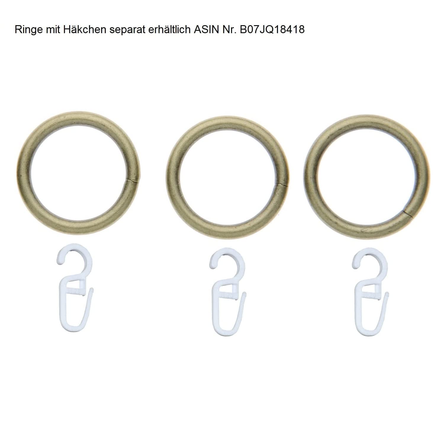 Asta Per Tende A Due Binari 16 Mm Acciaio Inox - Cromo Opaco, 120-600 Cm Regolabile, Con Terminali E Supporti - 2