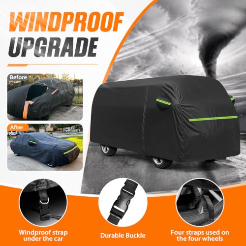 Image of Car Cover for 1950-1992 VW Bus T1 T2 T3, Waterproof 420D Oxford Cloth Cover