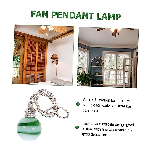 Image of Ceiling Fan Pull Chain Pendant Decorative Light Pull Chain Extension Ceiling Fan Light Decoration