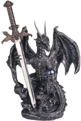 George S Chen Imports SS-G-71329 - Figura coleccionable de fantasĂa con espada de dragĂłn George S Chen Imports SS-G-71329 - Figura coleccionable de fantasĂa con espada de dragĂłn