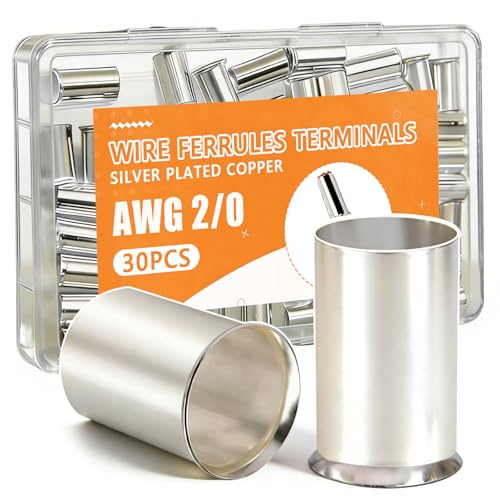 Embouts de fils à sertir AWG 2/0 pour éliminer les faux contacts mankk