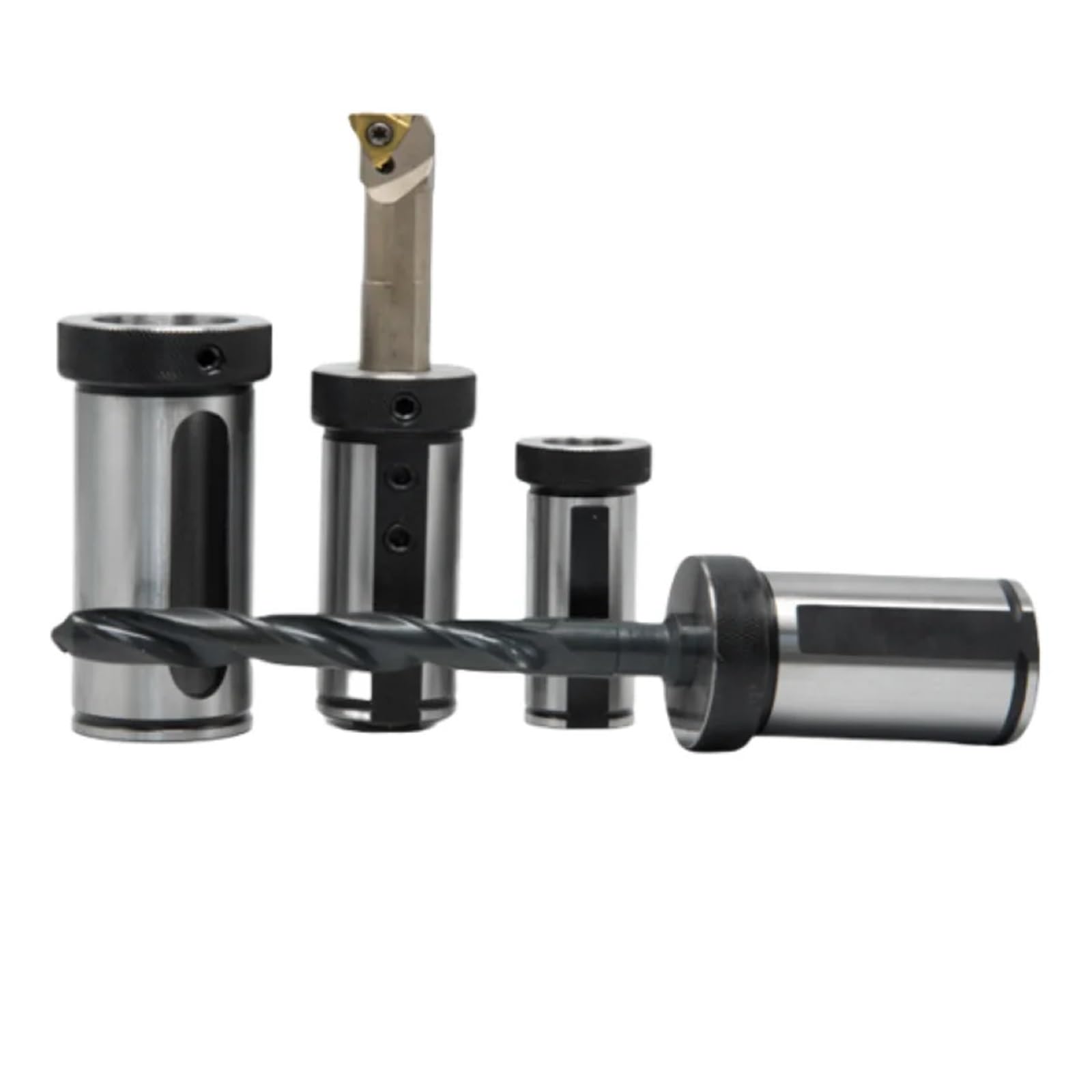 Adaptador de enchufe para torno y fresadora CNC Herramienta de torno CNC, manga de agujero interior, varilla giratoria D20 D25 D32 D40 6mm-32mm, mango cónico auxiliar antisísmico(D20-16)