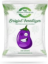 Kisanmart Brinjal Fertilizer - Organic Plant Food for Healthy Eggplant (Brinjal) Growth, High Yield, and Nutrient-Rich Soil (800 Grams)