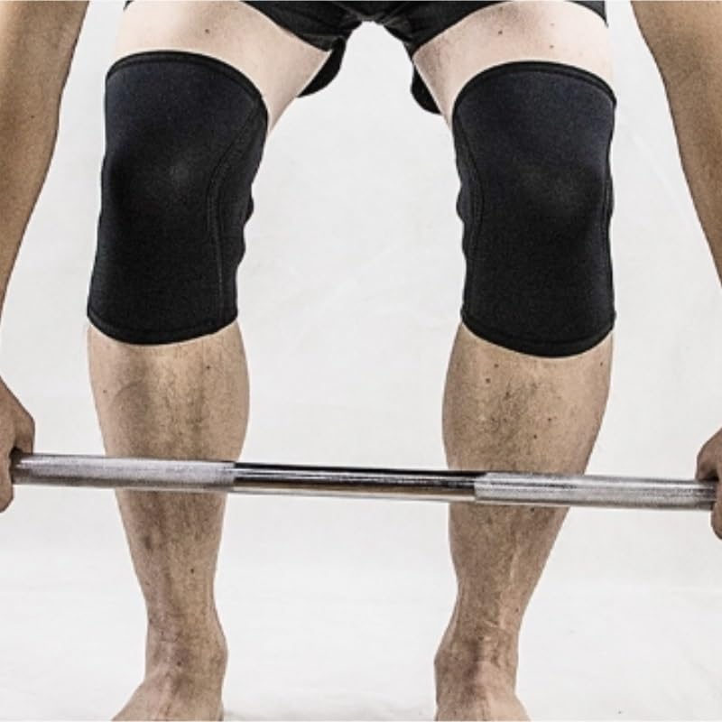 Thickened Diving Material Knee Pads for Squat Support Rubber