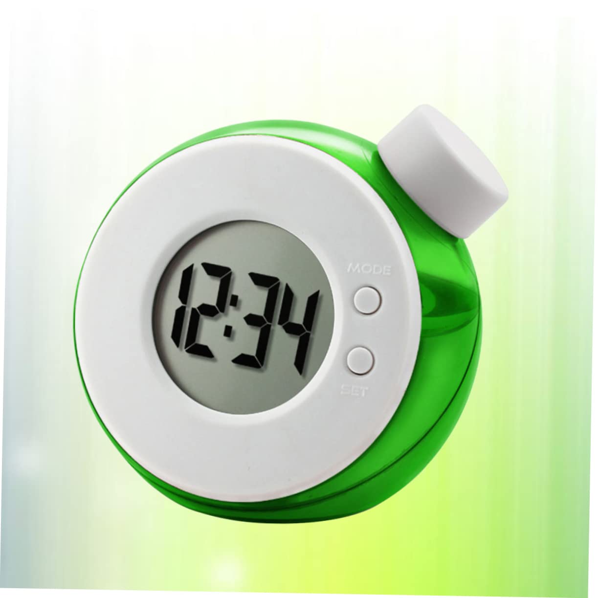 SOLUSTRE Water Energy Clock with LED Display Water Jar Clock No Battery Required Green Innovative Chemical Reaction Technology for Sustainable Timekeeping