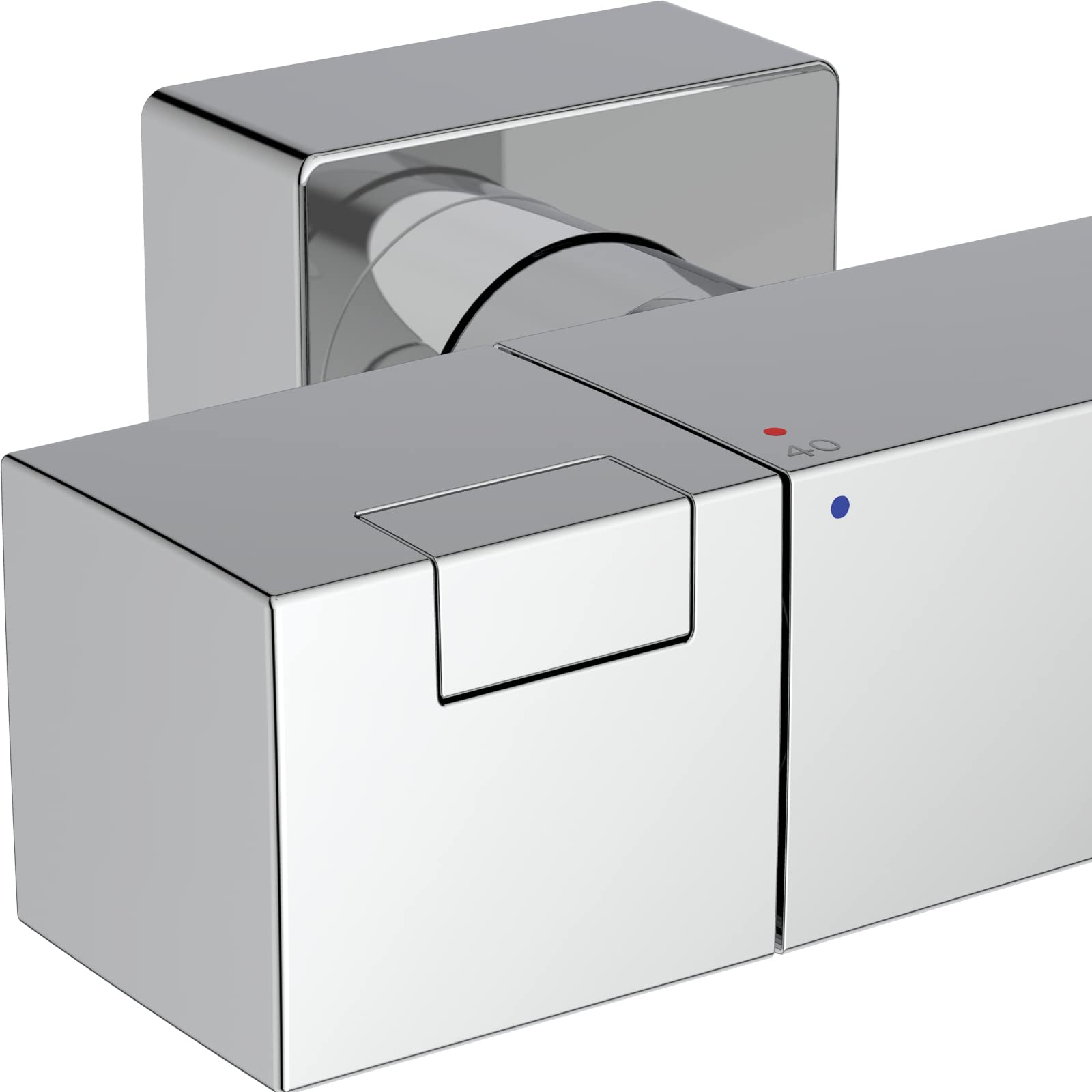 Ideal Standard - Ceratherm C100 Colonna doccia con termostatico esterno, Cromato