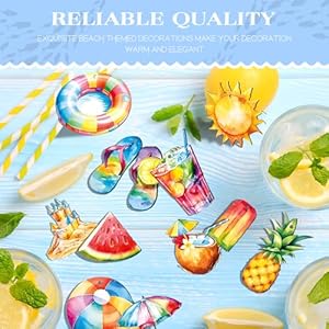 37 PCs Wood Summer Hanging Ornaments Summer Tree Ornaments Wooden Beach Ornaments with String for Luau Party Summer Decorations for Home 37 PCs Wood Summer Hanging Ornaments Summer Tree Ornaments Wooden Beach Ornaments with String for Luau Party Summer Decorations for Home