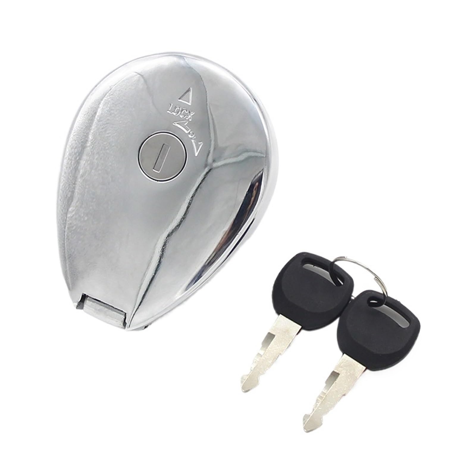 Tapa del depósito de Combustible con Cerradura y Llaves para Kawasaki BJ250 250TR Estrella Custom RS 500 400 ZR1100 Zephyr 1100.