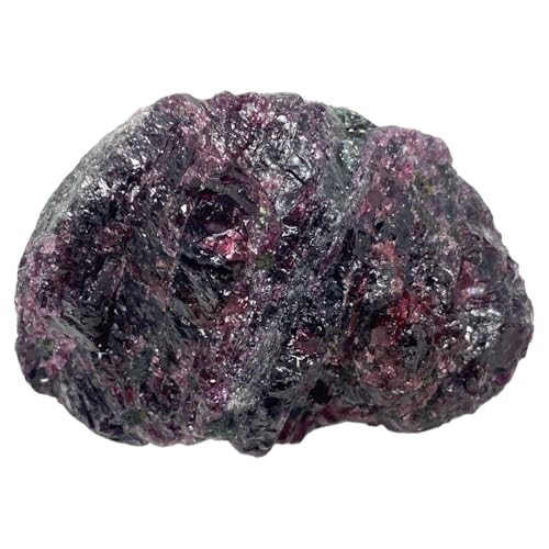 Natural Garnet Raw Crystal Stone – Healing Energy Rock for Reiki, Chakra Balancing, Meditation & Crystal Collection – Raw Garnet Mineral for Positive Energy, Strength & Vitality