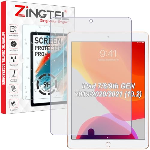 Image of Matte Screen Guard Compatible With Apple iPad 9th Generation 2021 / 8th Generation 2020 / 7th Generation 2019 Tab (10.2 inch Inch Tbalet) Anti Glare Matte Not a Tempered Glass Screen Protector