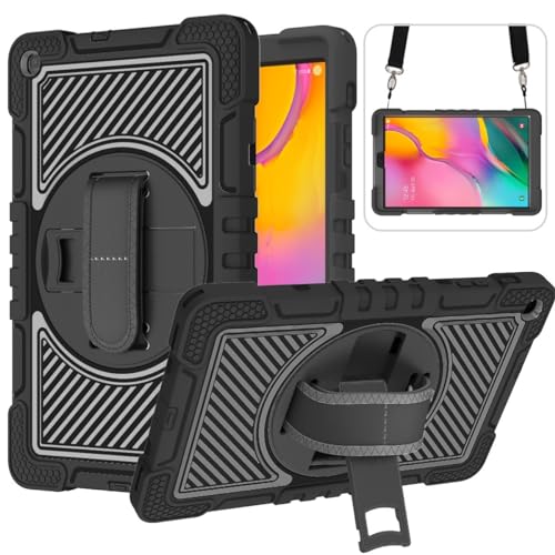 Coque Samsung Tab A 10.1 2019 avec dragonne idéale pour toute la famille