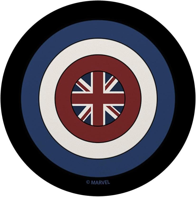 Marvel What If Captain Carter Shield Logo PopSockets Standard PopGrip