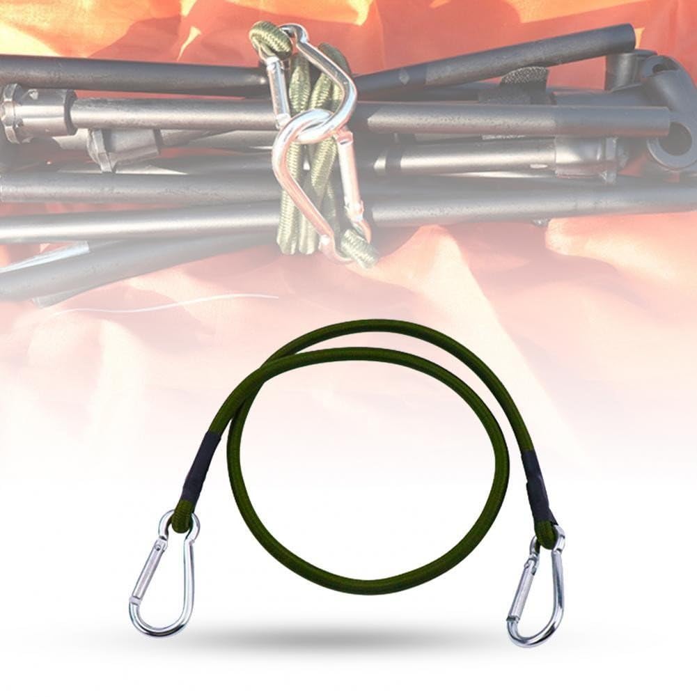 Bungee-Seile Mit Karabinerhaken – Elastisch, Robust Und Perfekt Für Fahrrad, Camping & Mehr
