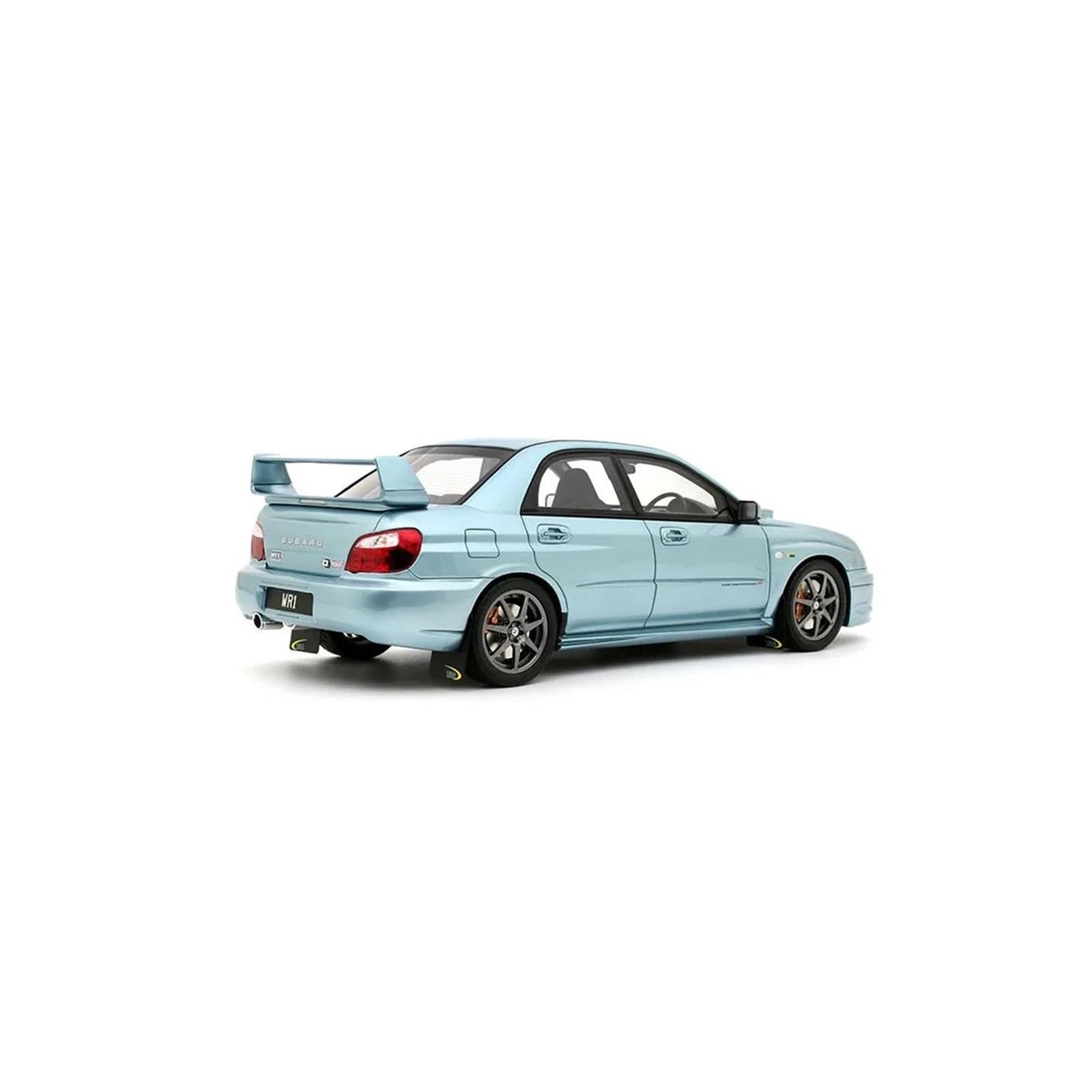 Metallo Scala Replica Resina 1 18 Adatta Per SUBARU IMPREZA WRX STI Modello Di Auto Statica Simulata Decorazione Per La Casa Hobby Veicoli Giochi Set