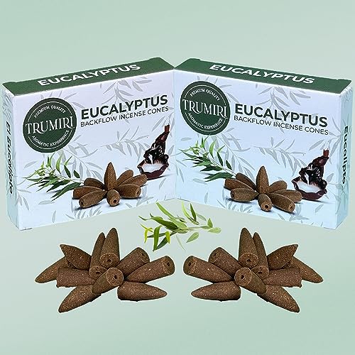 Trumiri TRU-BFTP-EUCALYPTUS Backflow Incense Cones thumb #7