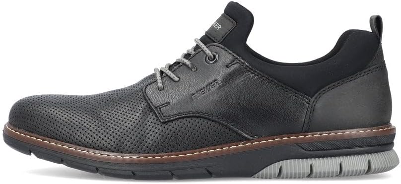 Rieker Men's 14450 Dustin Oxford Black