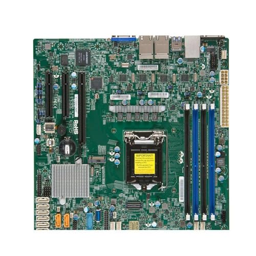 For X11SSH-LN4F Server microATX Motherboard LGA 1151 C236 Chipset Supports E3-1200 v6/v5 7th/6th i3 Series